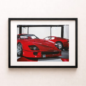 Impression numérotée Ferrari F40