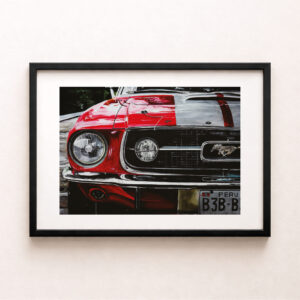 Impression numérotée Ford Mustang